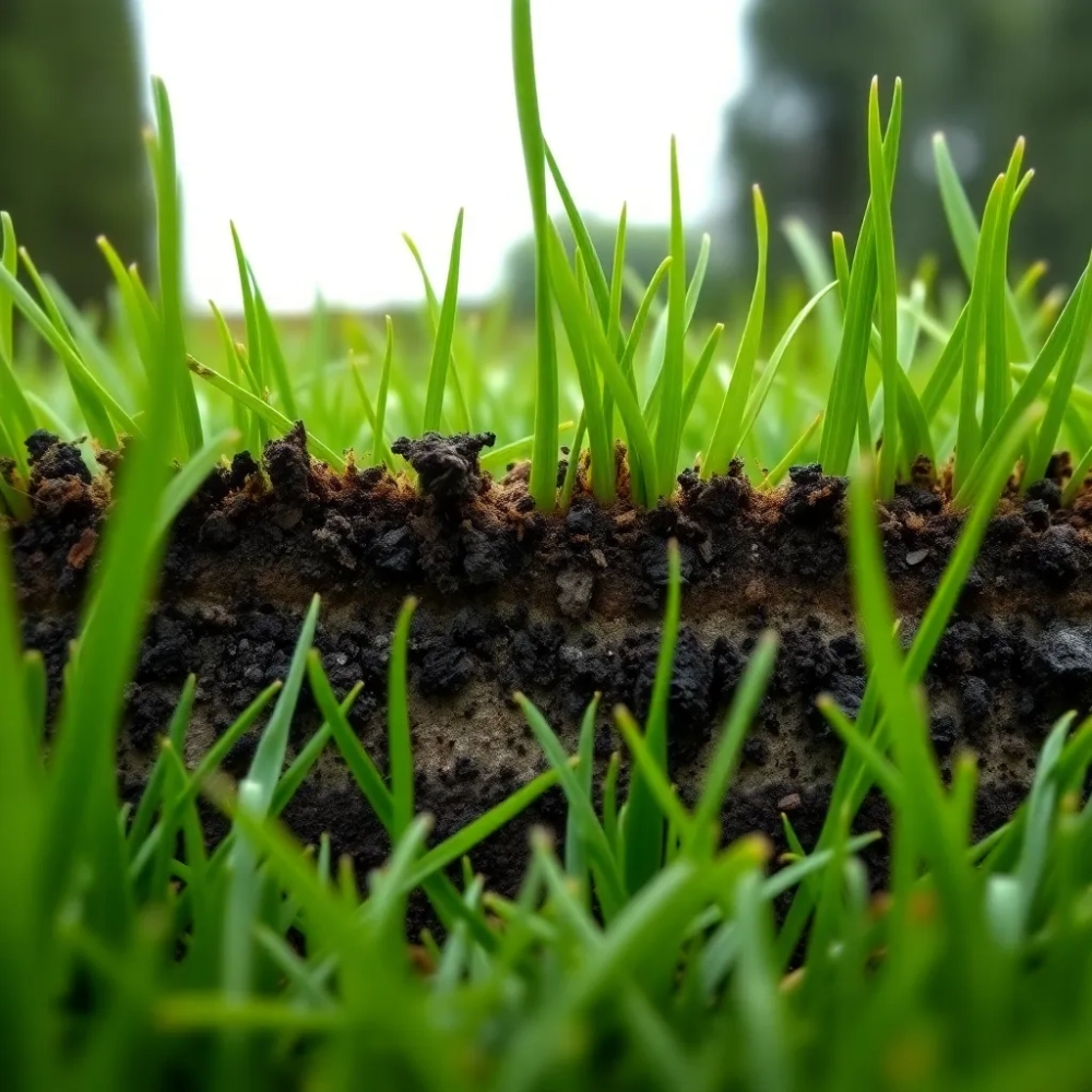 Ile cm czarnoziemu pod trawnik