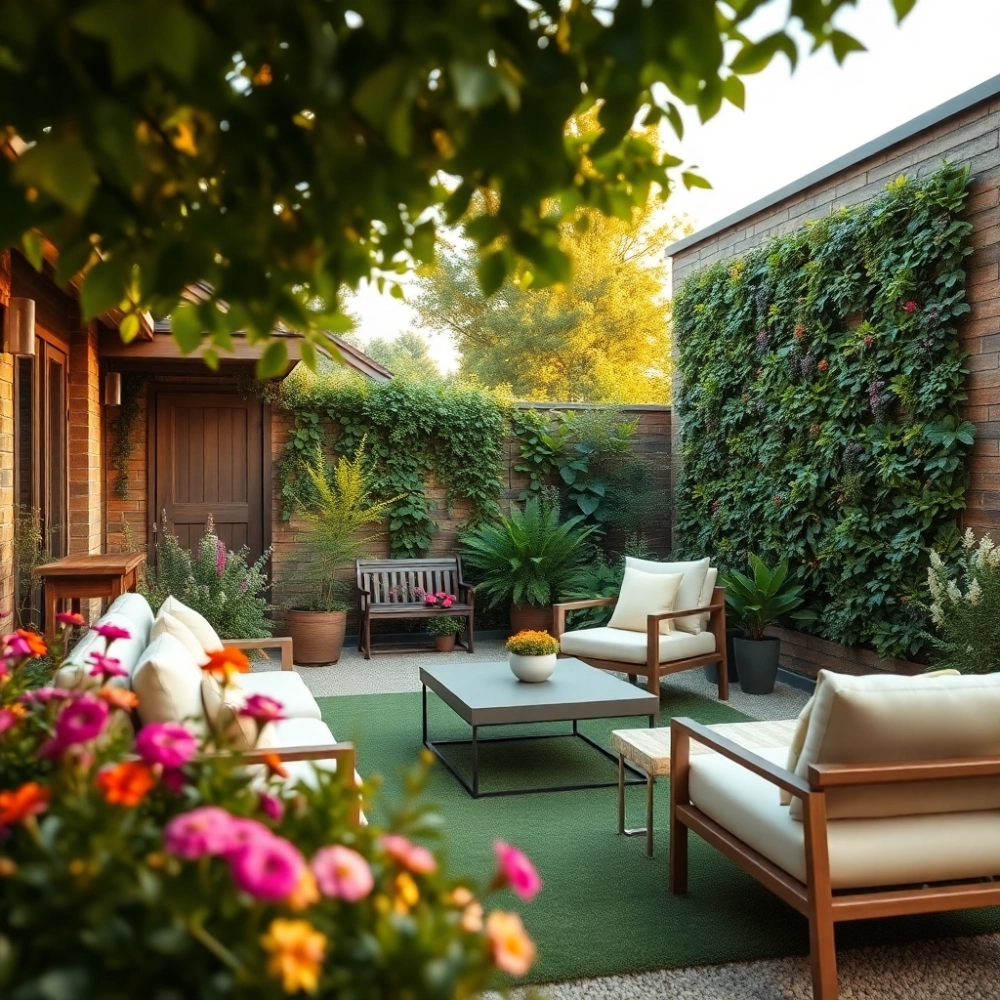 Nowoczesny Ogród Wiejski