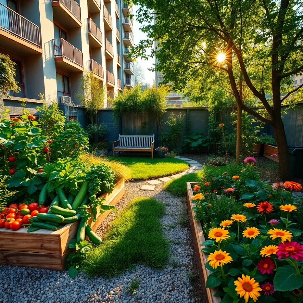 Ogródek przy bloku przepisy