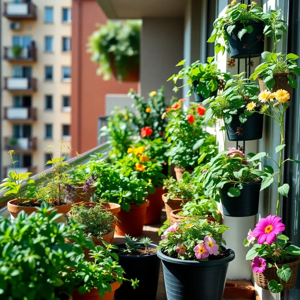 Ogródek w bloku inspiracje