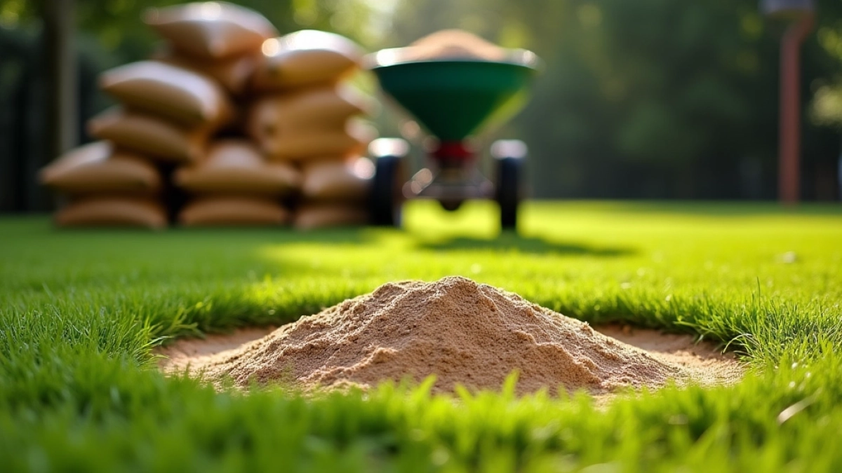 Piaskowanie trawnika cena za m2