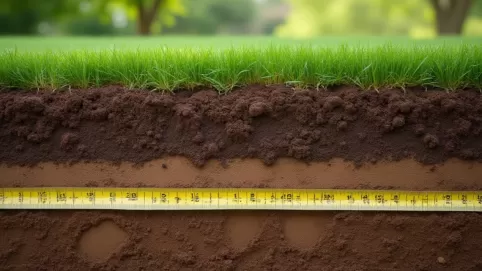 Ile cm ziemi pod trawnik