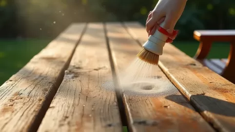 Jak czyścić drewniane meble ogrodowe