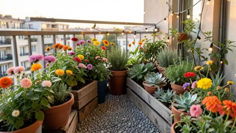 Mały Ogródek Przy Mieszkaniu