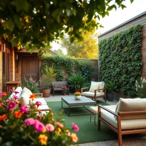 Nowoczesny Ogród Wiejski