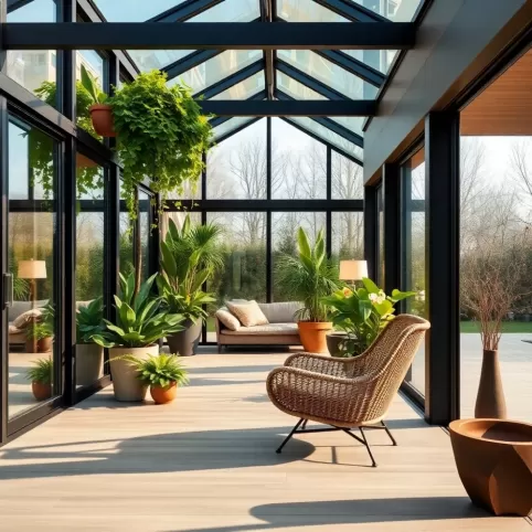 Ogród zimowy na tarasie cena