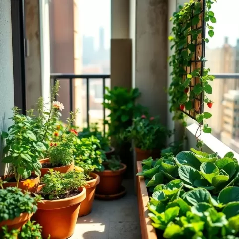 Ogródek w bloku czy warto