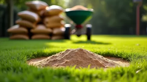 Piaskowanie trawnika cena za m2